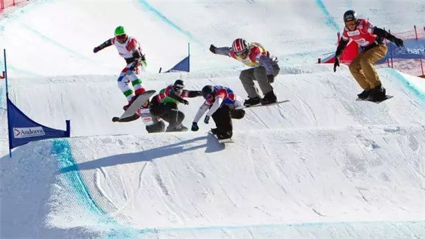障礙追逐(SnowboardCross)
