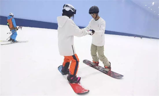 初學者學習滑雪