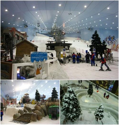 迪拜室內滑雪場4