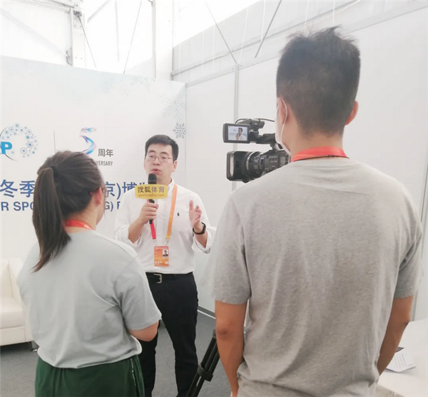 執行副總裁/首席運營官姜金根接受ECO氪體 、搜狐體育，鳳凰網，新浪體育等多家媒體采訪