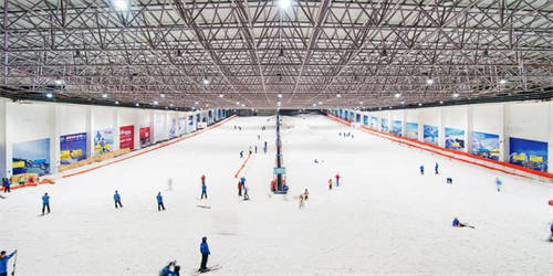 紹興喬波室內滑雪場