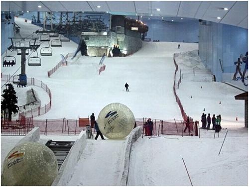 迪拜室內滑雪場3