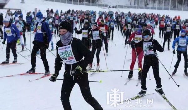 中國(guó)·哈爾濱(芬蘭蒂亞)滑雪馬拉松資料片。
