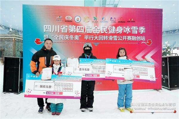 四川省第四屆全民健身冰雪季滑雪公開賽融創站熱血開賽4