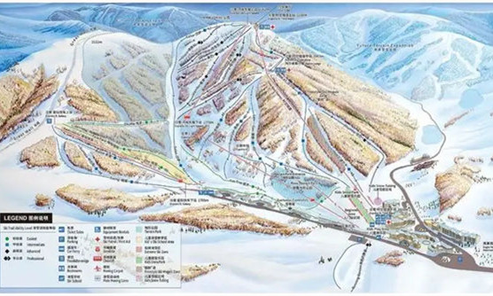 滑雪場規劃設計