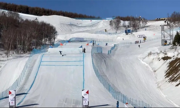 自由式滑雪和單板滑雪U型場(chǎng)地
