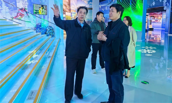 賦能雙奧之城,銘星冰雪領導到訪北京奧運博物館參觀調研 9